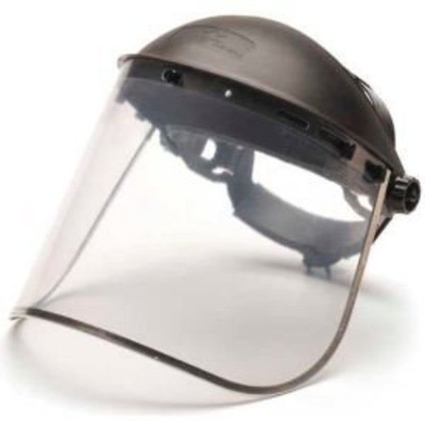 Pyramex Clear-Aluminum Bound Pc Face Shield Only S1040